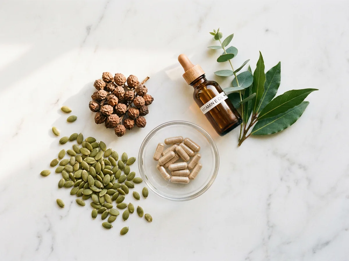Natural wellness ingredients - hydration and balanced nutrition for men over 50